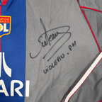 2001/02 - Olympique Lyonnais - Third - "Porté/Préparé/Signé" VIOLEAU #6 (XL)