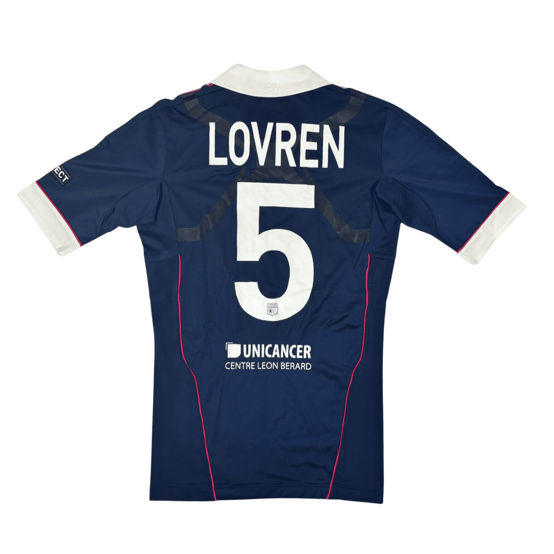 2011/12 - Olympique Lyonnais - Extérieur - "Préparé" LOVREN #5 (L)