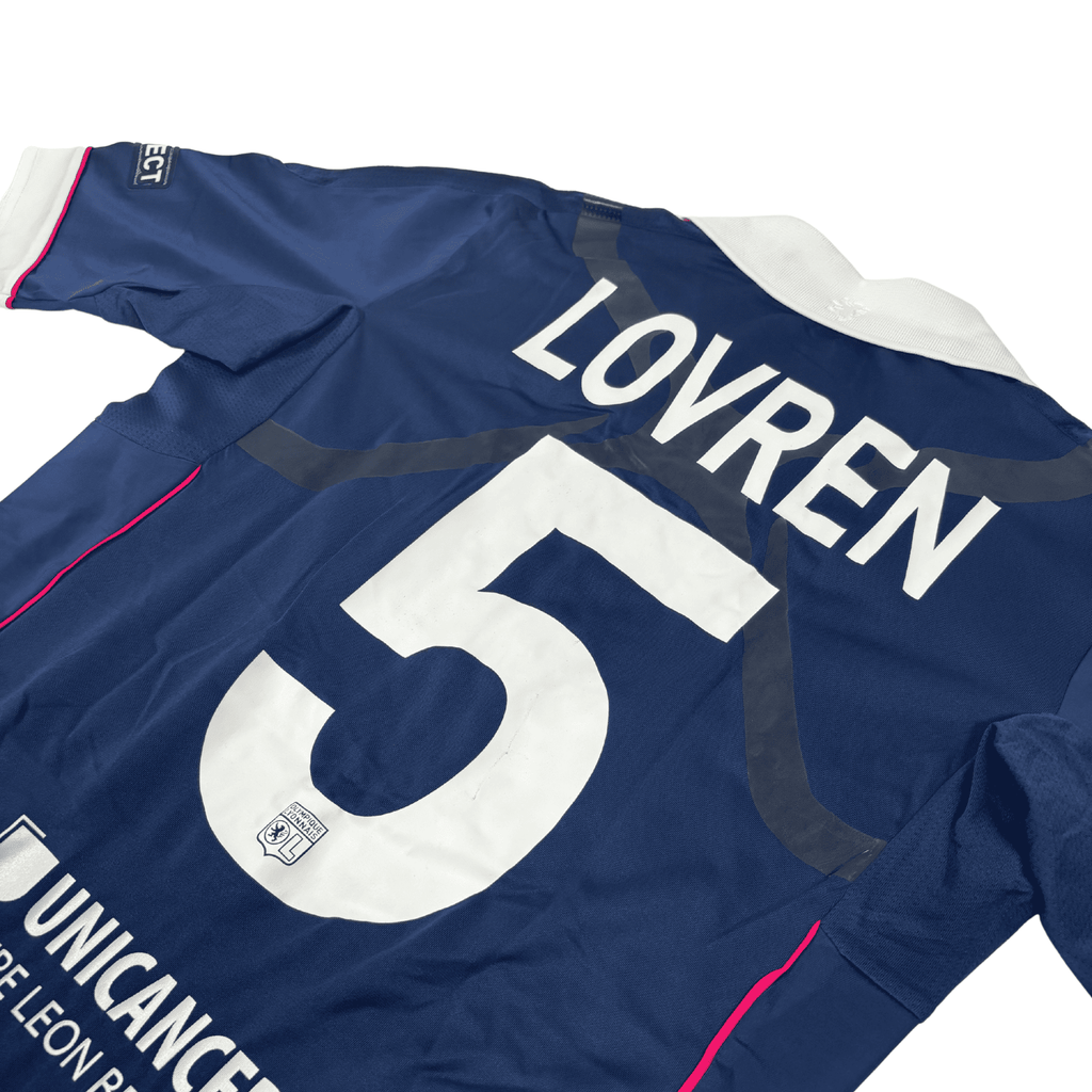 2011/12 - Olympique Lyonnais - Extérieur - "Préparé" LOVREN #5 (L)