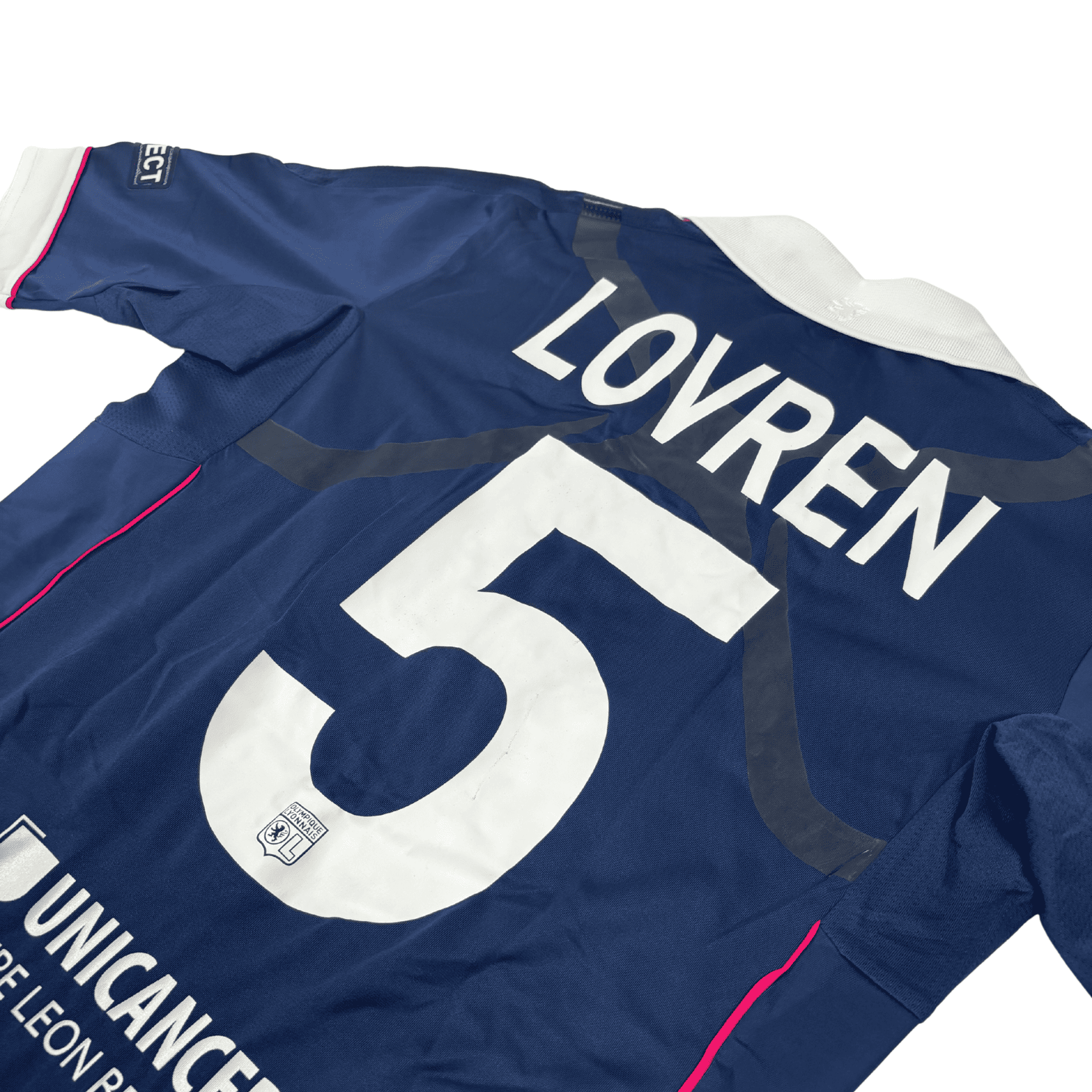2011/12 - Olympique Lyonnais - Extérieur - "Préparé" LOVREN #5 (L)