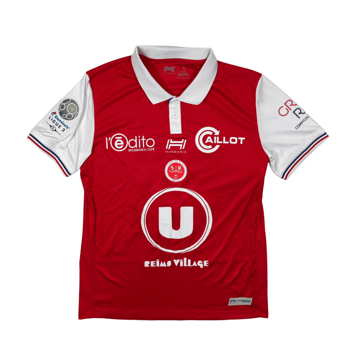 2017/18 - Stade de Reims - Domicile - "Porté/Préparé" JEANVIER #23 (L)