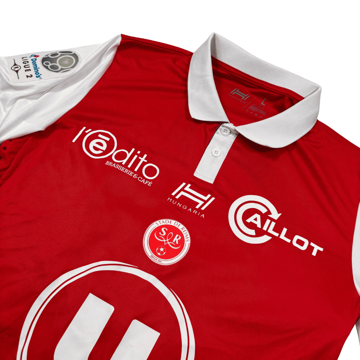 2017/18 - Stade de Reims - Domicile - "Porté/Préparé" JEANVIER #23 (L)