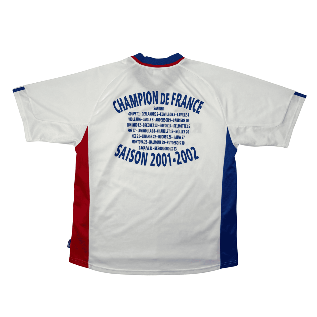2001/02 - Olympique Lyonnais - Domicile - CHAMPION DE FRANCE (XL)