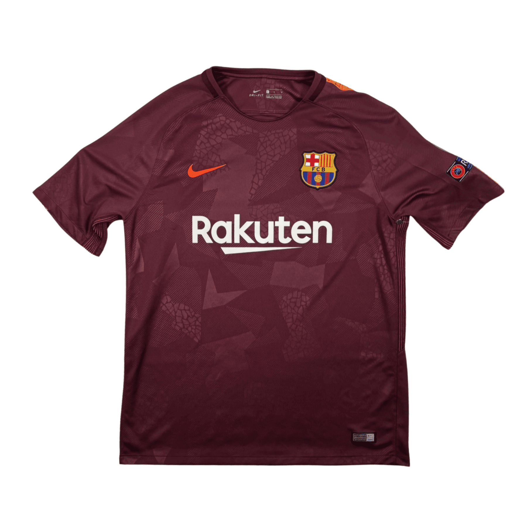 2017/18 - FC Barcelone - Third - MESSI #10 (L)