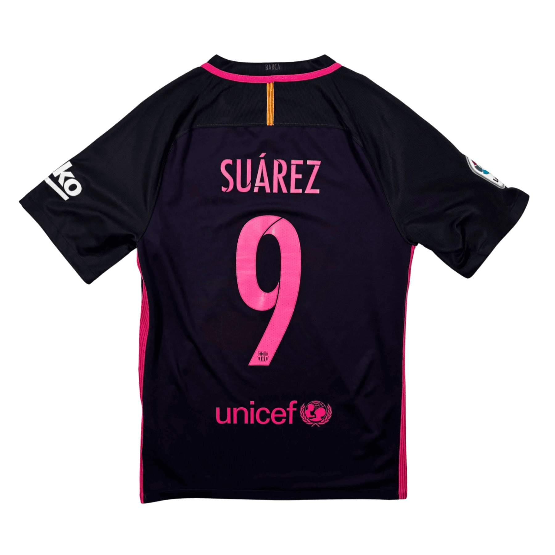 2016/17 - FC Barcelone - Extérieur - SUAREZ #9 (S)