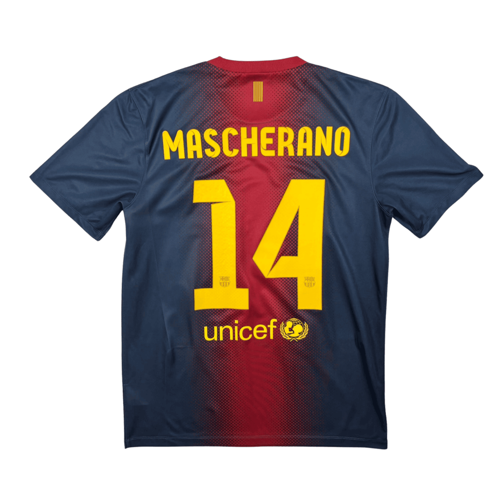 2012/13 - FC Barcelone - Domicile - MASCHERANO #14 (M)