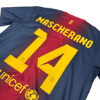 2012/13 - FC Barcelone - Domicile - MASCHERANO #14 (M)