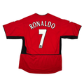 2003/04 - Manchester United - Domicile - RONALDO #7 (L)