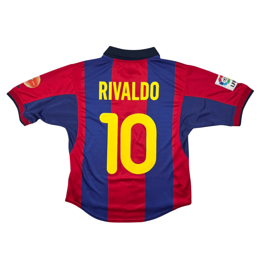 2000/01 - FC Barcelone - Domicile - RIVALDO #10 (S)