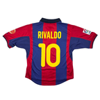 2000/01 - FC Barcelone - Domicile - RIVALDO #10 (S)