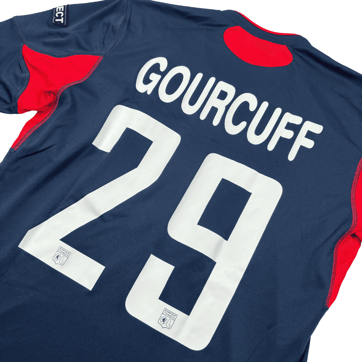 2010/11 - Olympique Lyonnais - Third - "Porté/Préparé" GOURCUFF #29 (L)