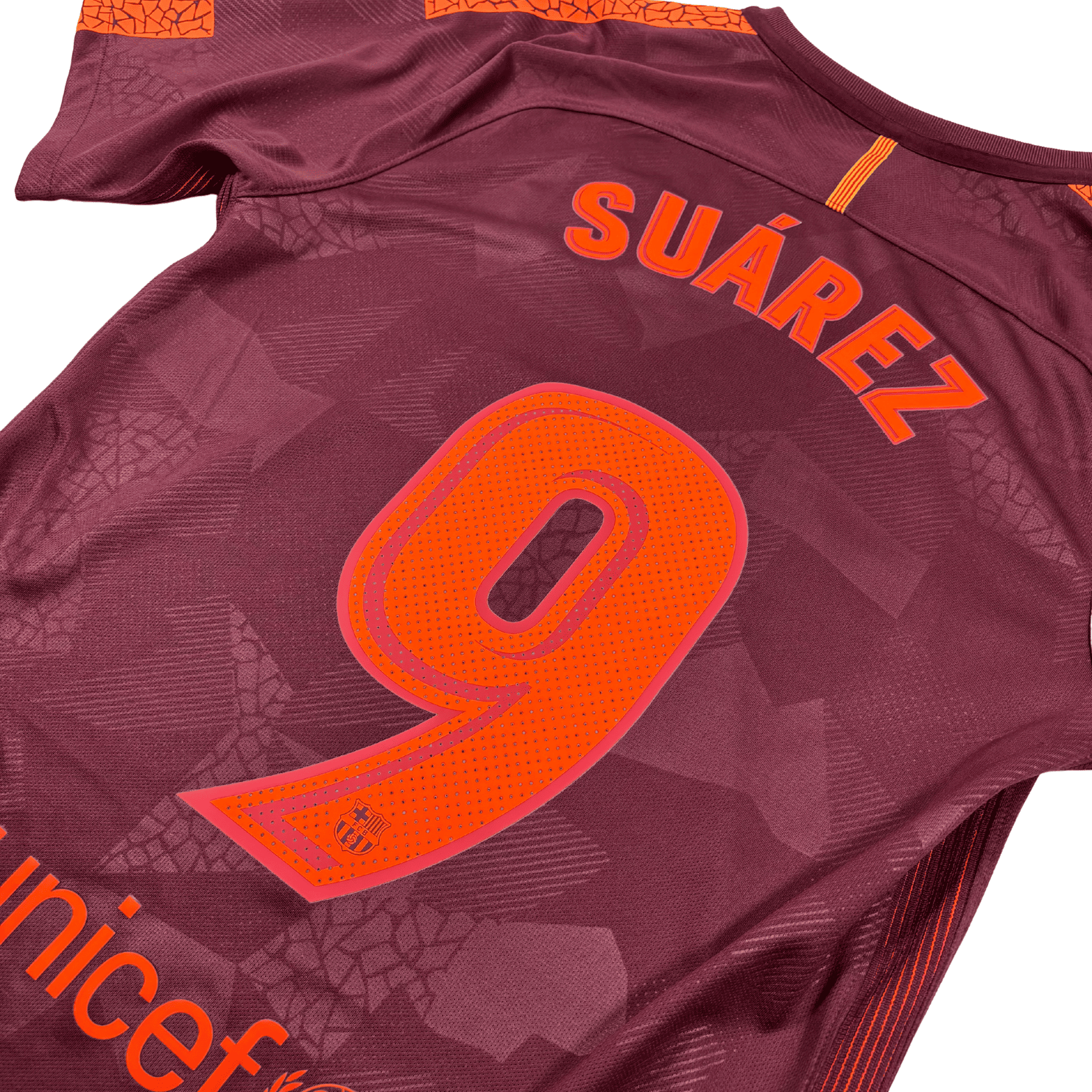 2017/18 - FC Barcelone - Third - SUAREZ #9 (S)