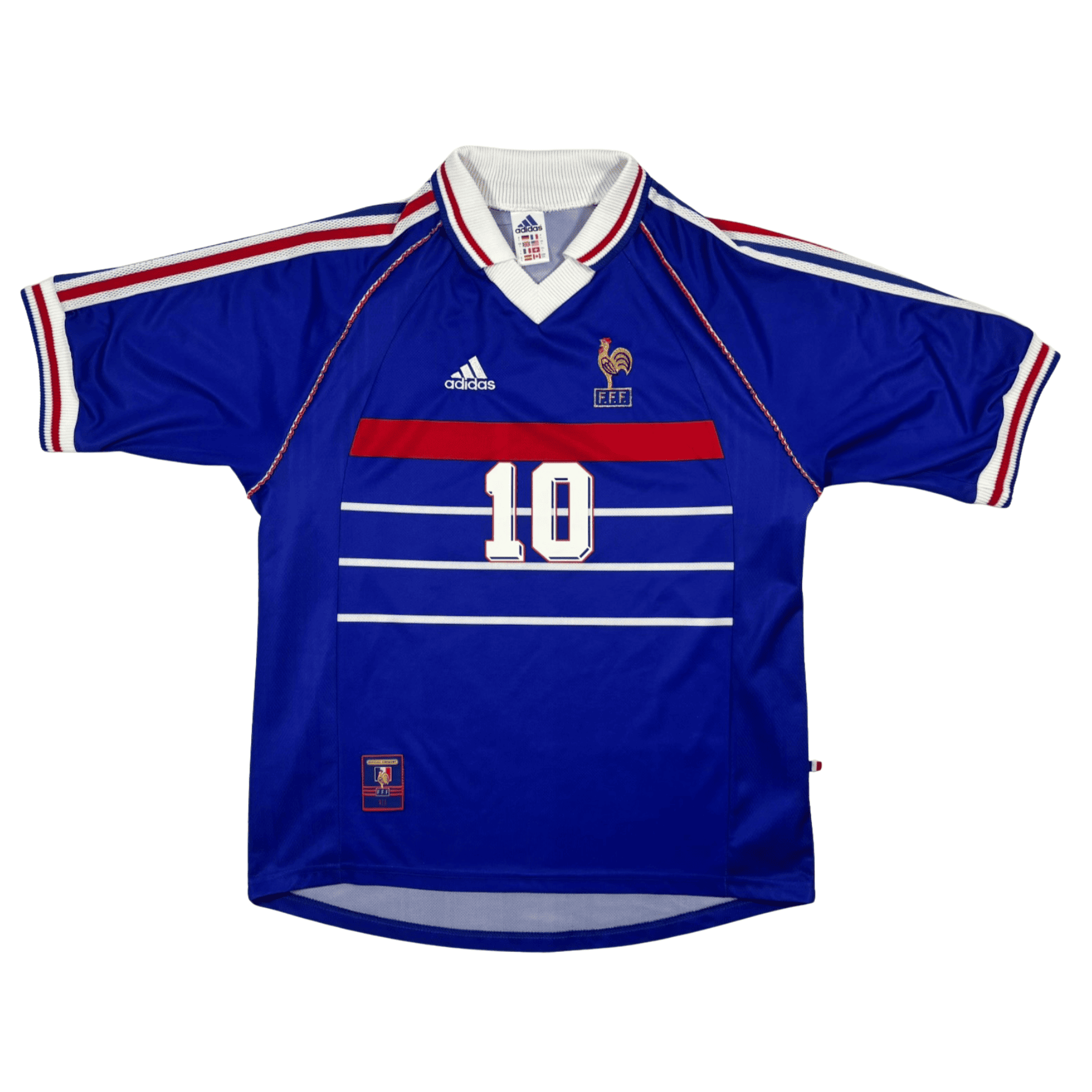 1998 - France - Domicile - ZIDANE #10 (L)