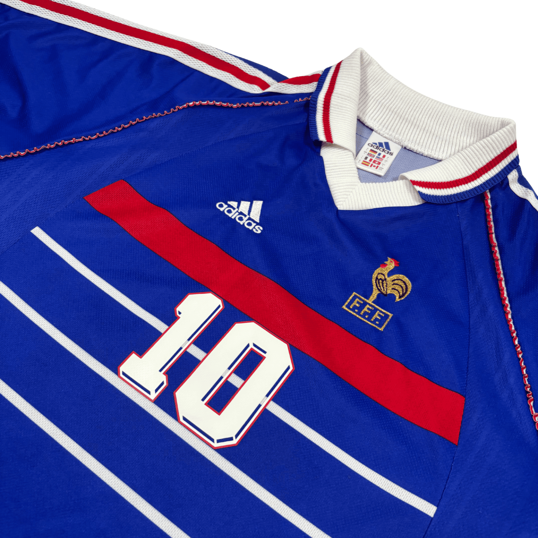 1998 - France - Domicile - ZIDANE #10 (L)