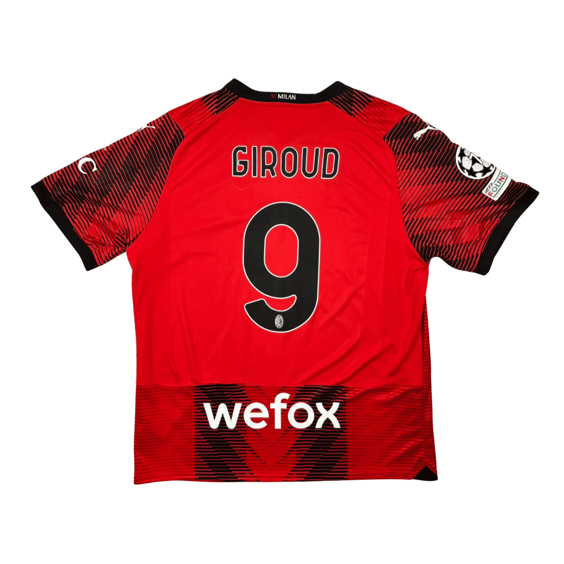 2023/24 - AC Milan - Domicile - GIROUD #9 (XL)