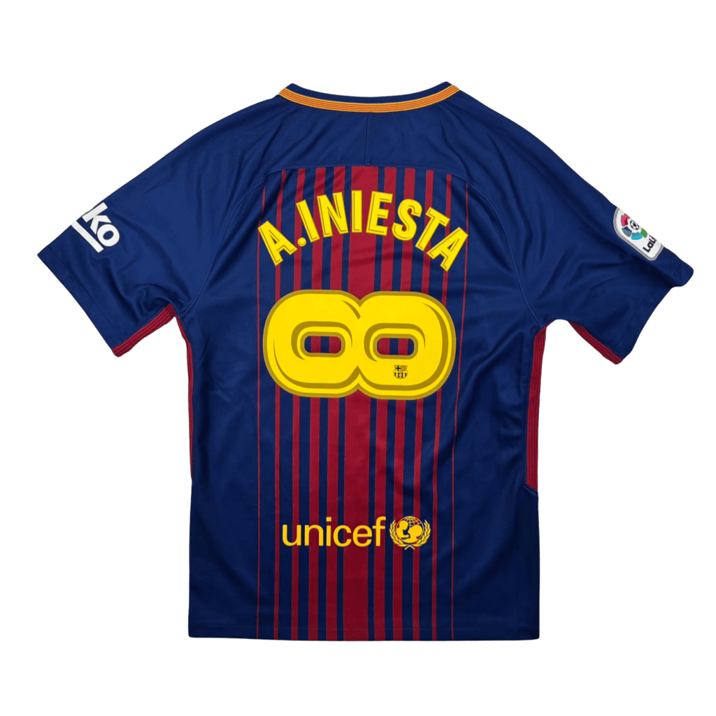 2017/18 - FC Barcelone - Domicile - INIESTA #8 (S)