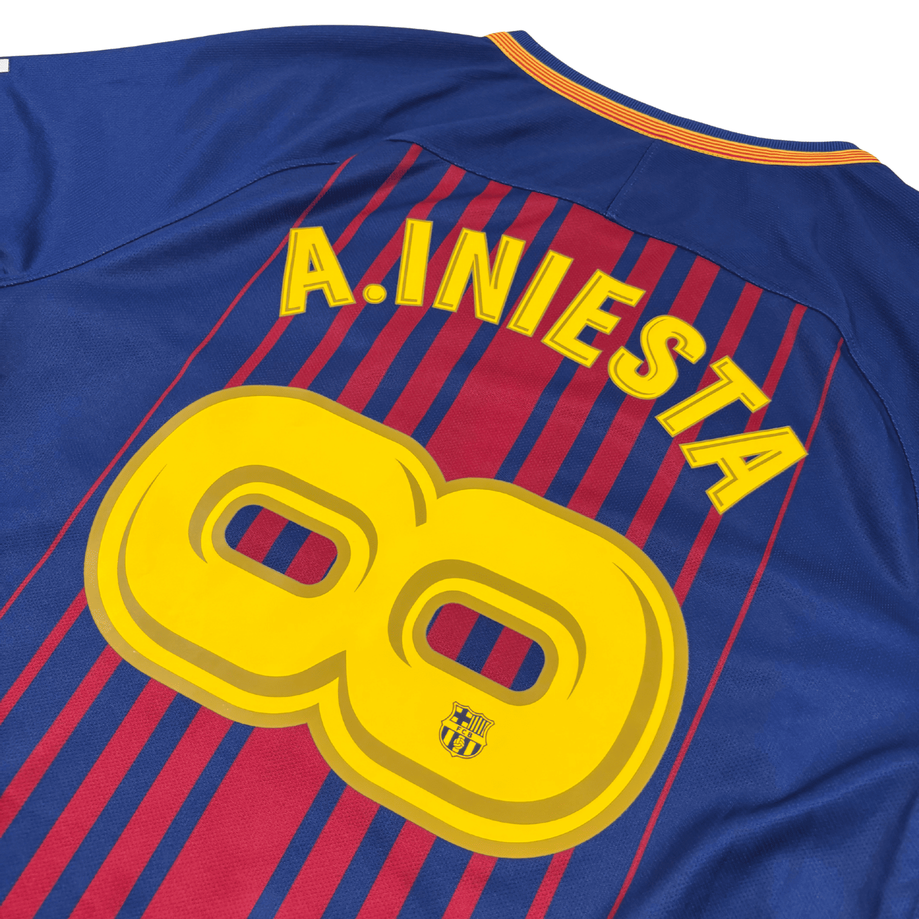 2017/18 - FC Barcelone - Domicile - INIESTA #8 (S)