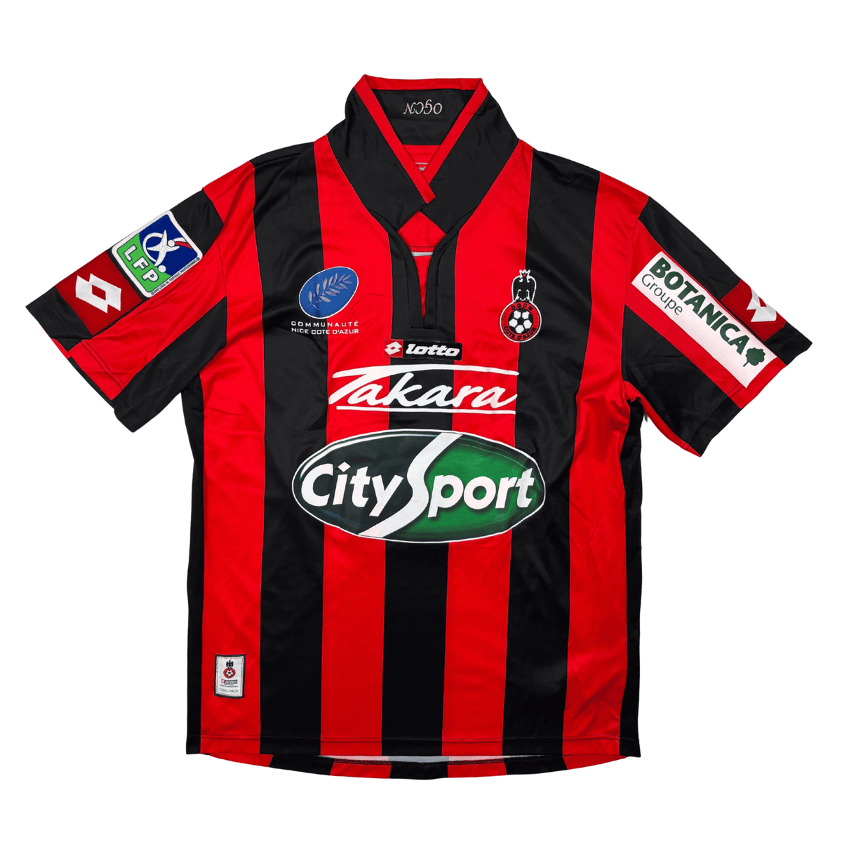 2007/08 - OGC Nice - Domicile - "Porté/Préparé" YAHIA #3 (XL)
