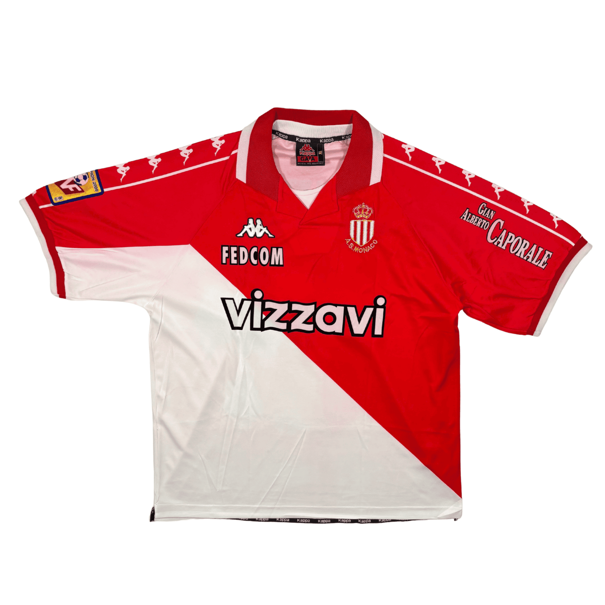 2000/01 - AS Monaco - Domicile - "Porté/Préparé" BONNAL #22 (XL)