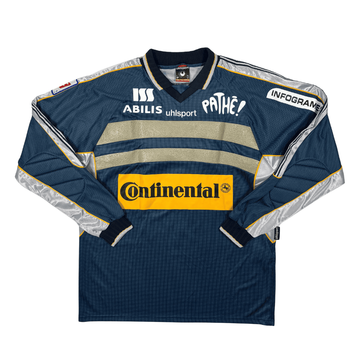 2000/01 - Olympique Lyonnais - GK - "Porté/Préparé/Signé" COUPET #1 (XL)