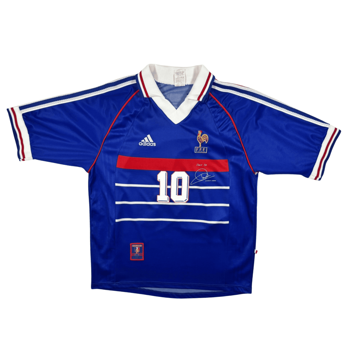 1998 - France - Domicile - ZIDANE #10 (M)
