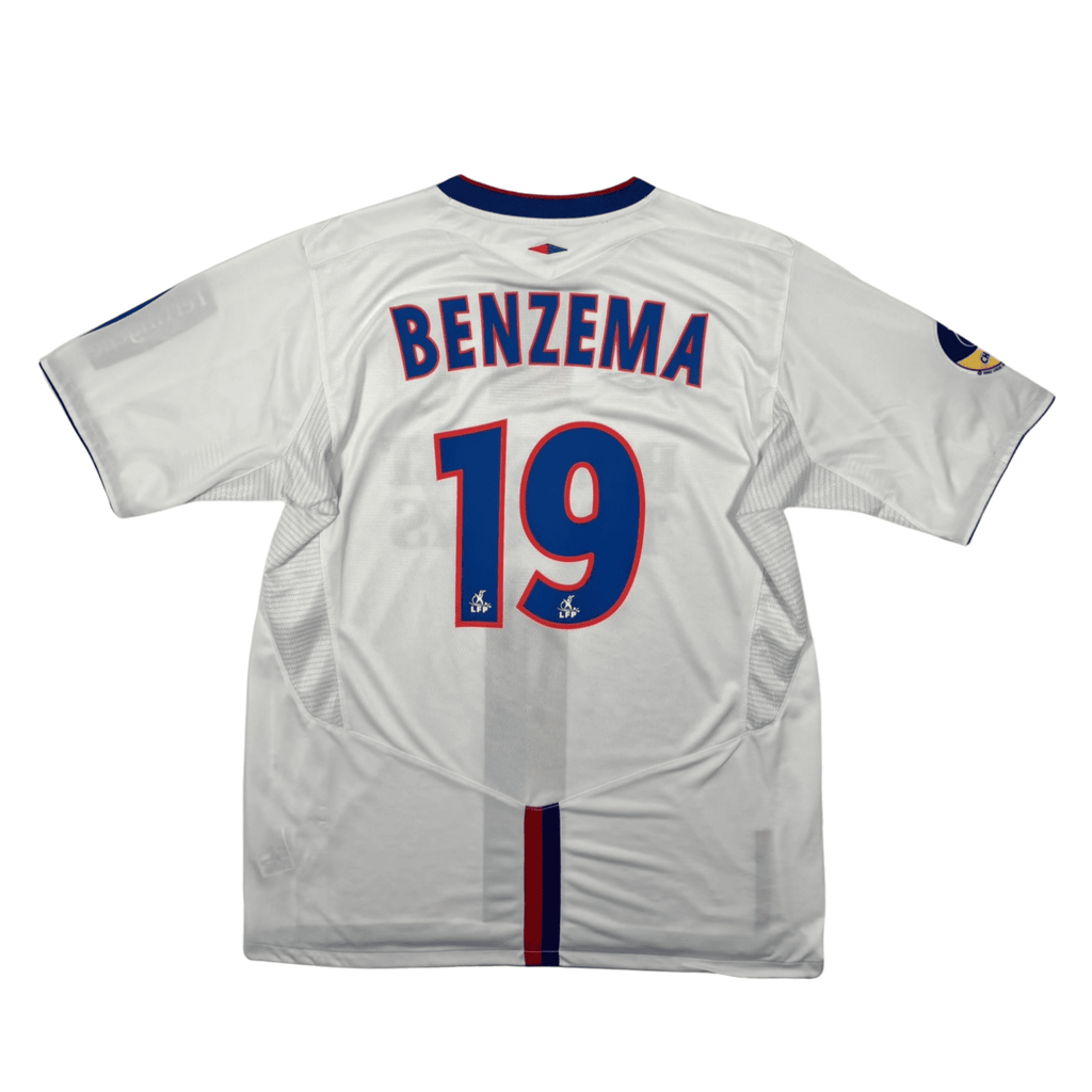 2005/06 - Olympique Lyonnais - Domicile - BENZEMA #19 (L)