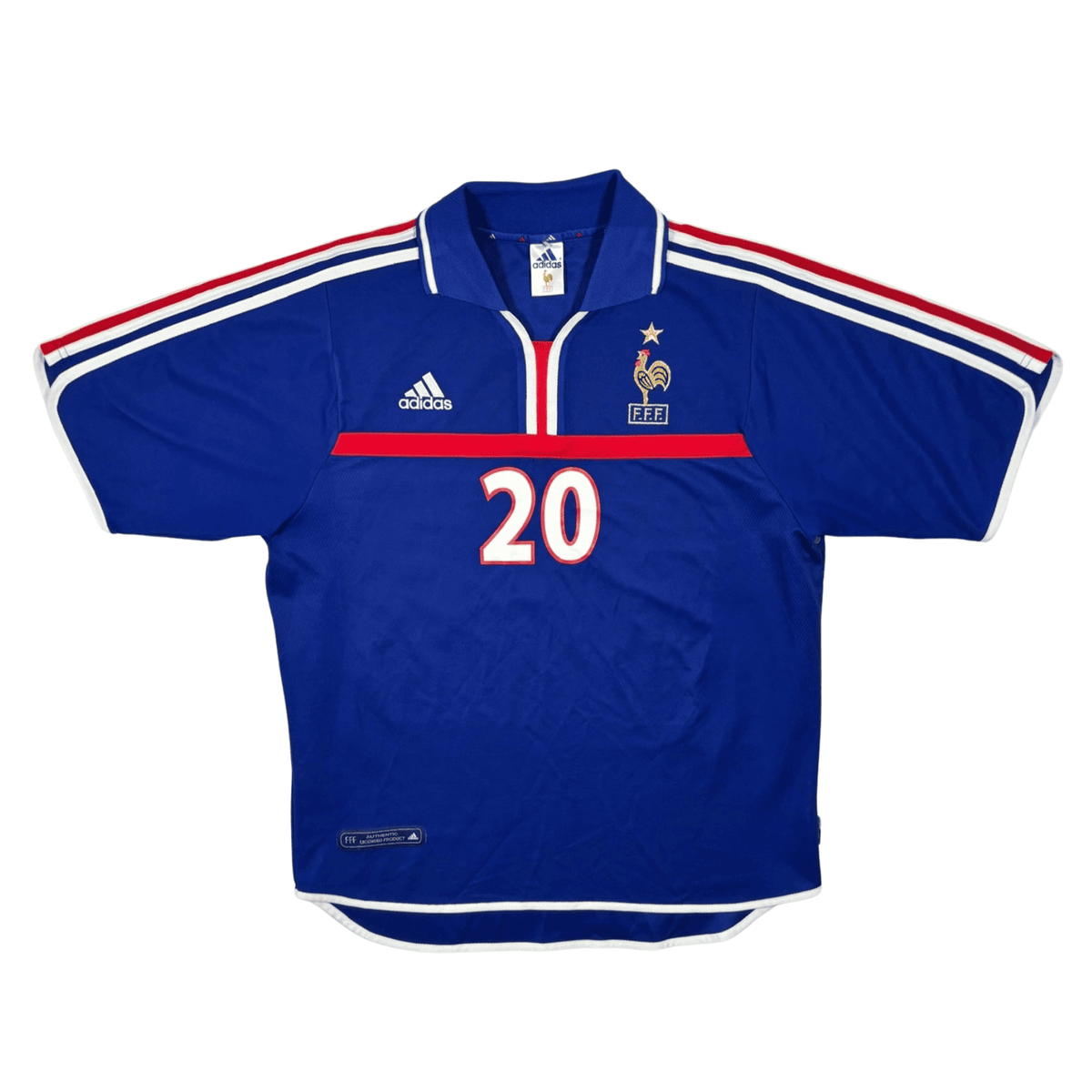 2000/02 - France - Domicile - TREZEGUET #20 (L)