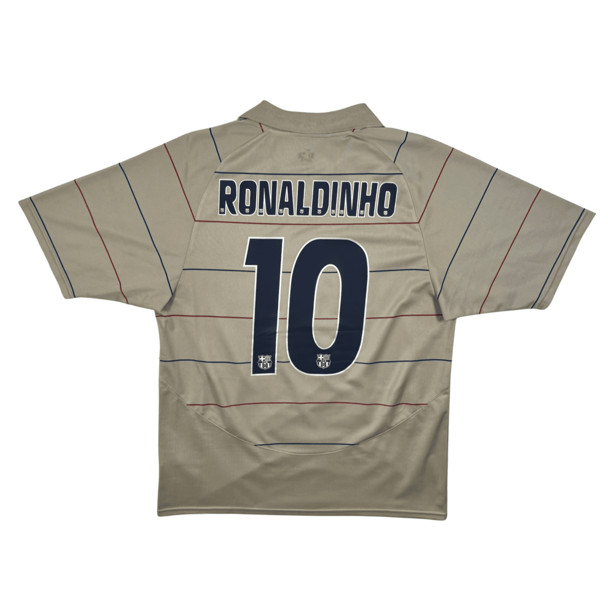 2003/04 - FC Barcelone - Extérieur - RONALDINHO #10 (M)