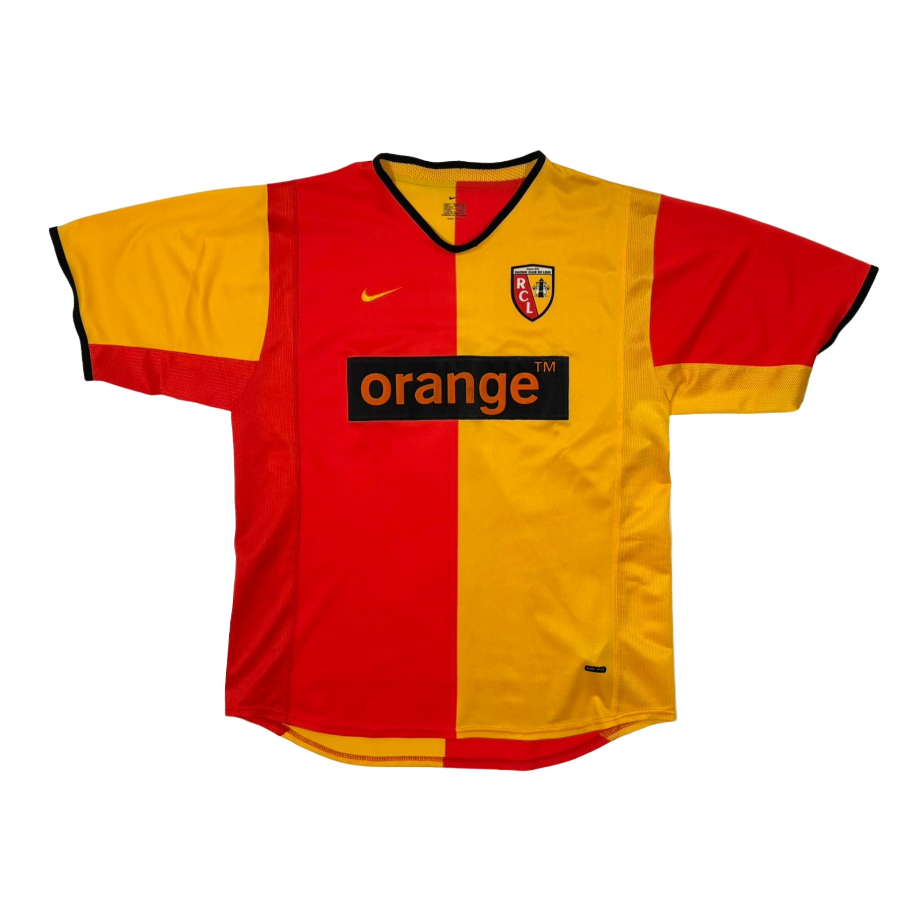 Vintage Jersey 2001/02 - RC Lens - Home (L) – Vintage Historic Sports