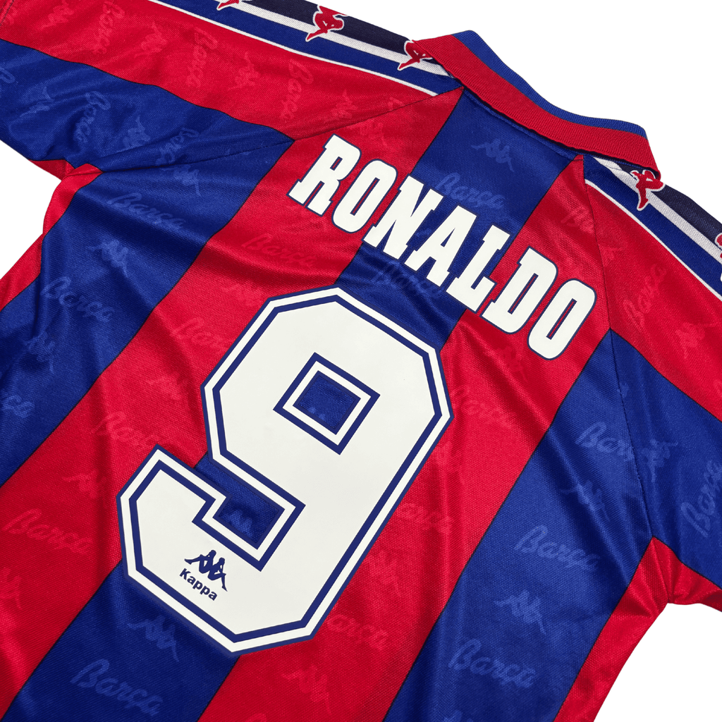 1996/97 - FC Barcelone - Domicile - RONALDO #9 (14S)